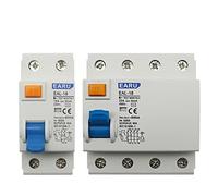 Interruptor diferencial de corriente residual electromagnético, interruptor, seguridad, 2P, 4P, 10/30/100/300 mA, tipo CA(2P 20A,300mA)