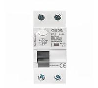 Interruptor diferencial de corriente residual GYL9, tipo CA, ELCB, bipolar, 25 A, 40 A, 63 A, 80 A, 100 A, 6KA(30mA,2P 25A)
