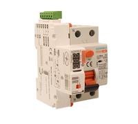 Interruptor diferencial de rearme automático, salvavidas 300 mA 40 A, tipo A 300 mA, 3 intentos (10s/60s/300s), Ocupa 3 módulos DIN, RCCB 1P+N 6kA 220 V, pantalla LED