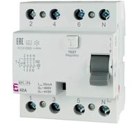 INTERRUPTOR DIFERENCIAL EFI-P4 40A/300MA/A 40A 4P EFI-P 002061532