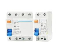Interruptor diferencial electromagnético RCCB RCD 30 mA, 1P+N, protección contra fugas a tierra, 16 A, 25 A, 40 A(1P 1N (2P) NL1-63,40A)