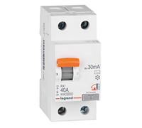 Interruptor Diferencial Legrand 402057 RX3 para vivienda 2 polos 40 A 30ma