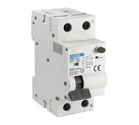 Interruptor diferencial magnético 1P+N 63A 30mA 6KA, protege de sobrecargas y fugas, perfecto para garantizar la seguridad en instalaciones eléctricas.
