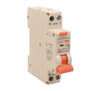 Interruptor diferencial magnetotérmico 1 módulo 16A C16, 1P + N 6kA 30mA 220V, RCBO Slim Tipo AC Curva C, Serie PL8HT Profesional