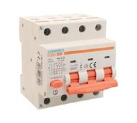 Interruptor diferencial magnetotérmico trifásico tipo A 300 mA, 32 A C32, RCBO 3P+N 6 kA, curva C 380 V, 4 módulos DIN, serie PL8M4 profesional electromagnética