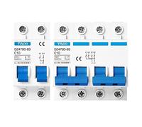 Interruptor diferencial manual de transferencia potencia dual (10 unidades), protector for energía solar fotovoltaica, mini MTS, 220 V, 50/60 Hz(50a,1P-1P)