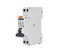 Interruptor diferencial monofásico 1P 6A 30mA Tipo AC, protección contra sobrecargas, conexión simple, ideal para circuitos residenciales y comerciales.