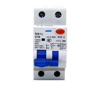 Interruptor diferencial NB1L tipo A, CA, 10 A, 16 A, 32 A, 40 A, 30 mA, for protección contra sobrecorriente.(1PN TYPE AC,16A)