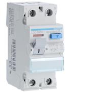 Interruptor Diferencial Puro No Ac. 2 Polos 30 Ma Ac Tipo 40 A 2 M. Din Hager CD