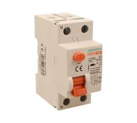 Interruptor diferencial puro salvavidas 40A, RCCB 2 polos 1P + N Tipo AC 6kA 30mA 220V, Ocupa 2 módulos DIN