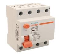 Interruptor diferencial puro, salvavidas trifásico tipo A 100A, RCCB 3P + N 10kA 30mA 380V, 4 módulos DIN, serie PR8HM electromagnética, certificado IEC61008-1