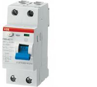 Interruptor Diferencial Puro Tipo A In 25A Idn 30mA - ABB F202A25/003