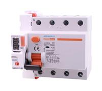 Interruptor diferencial puro WiFi con rearme automático trifásico, salvavidas tipo A 300 mA/0,3 A 40 A, APP Tuya Smart Life, RCCB 3P + N 6 kA 380 V, 5 módulos DIN, control remoto y manual