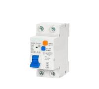 Interruptor diferencial RCBO de 30 mA, 16 A, 20 A, 25 A, 32 A, 40 A, 63 A, 1PN, NXBLE-63YH, NXBLE-63Y(NXBLE-63Y,20A)