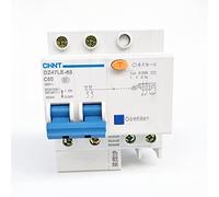 Interruptor diferencial RCBO DZ47LE-63 2P 30 mA 6 A 10 A 16 A 20 A 25 A 30 A 40 A 50 A 60 A(C20A)