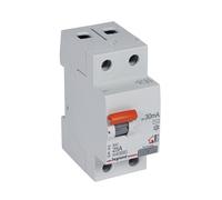 Interruptor Diferencial Residencial 2P 30mA 25-40A 6kA Clase AC LEGRAND RX³