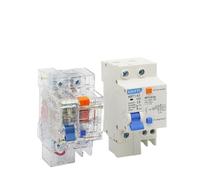 Interruptor diferencial residual transparente ELCB RCBO RCCB 40A 1P+N DZ47LE NBT1LE 10A 16A 20A 25A 32A 40A 50A 63A(63A,1P(White))