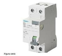 INTERRUPTOR DIFERENCIAL SIEMENS 2 POLOS 16A 10MA AC TIPO 5SV4111-0