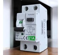 Interruptor diferencial superinmunizado Clase A -RCBO diferencial con magnetotérmico incorporado- SI, con protección sobrecorriente y fugas (40A, 2P, 30mA)