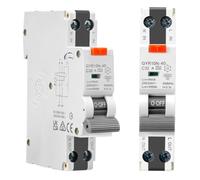 Interruptor diferencial superinmunizado Clase A SI, con protección sobrecorriente y fugas. RCBO espacio reducido. (32A, 2P, 30mA)