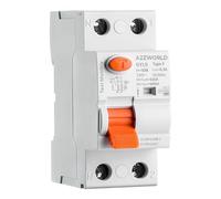Interruptor Diferencial Tipo F 63A 300mA 1P+N 6kA, 2 Módulos, Selectivo 0,3A, para Inversor y Bomba de Calor