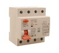 Interruptor diferencial tipo F-SI Super Inmunizado 380 V, salvavidas trifásicas 0,3 A 40 A, RCCB 3P + N 10 kA 300 mA, ocupa 4 módulos de barra DIN