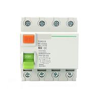 Interruptor diferencial Tipo S RCCB con retardo de Tiempo RCD ELCB Disyuntor electromagnético de Tipo retardado (Size : 4 Pole 300 mA, Color : 63A)