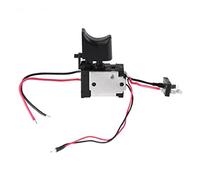 Interruptor Disparador Control Velocidad a Prueba Polvo Taladro Eléctrico Dc 7.2-24v Interruptor Broca Sin Cable
