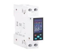 Interruptor disyuntor 1P 50A, medidor de energía, KWh, temporizador de medición de potencia, relé, control remoto, vida útil