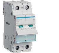 Interruptor Disyuntor De Cuadro 2 Polos 40A 2 Módulo - HAGER SBN240