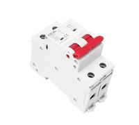 Interruptor Disyuntor Miniatura Disyuntor Mini GYM10 2P 6KA CA MCB, Carril DIN, 220 V, 400, 6 A-63 A, Fabricante Directo De Fábrica, Homologado CE CB(10A)