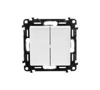 Interruptor doble blanco VALENA LIFE 752118