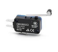Interruptor eléctrico de carrera pequeña CMV10031C2, autorreinicio, 10 A, rodillo CMV103D, 1 unidad