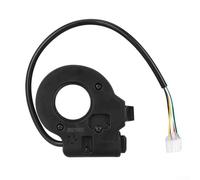 Interruptor eléctrico para scooter Kukirin G3G4 con luz integrada y para funciones de bocina, impermeable, a prueba de polvo para uso en exteriores a largo plazo