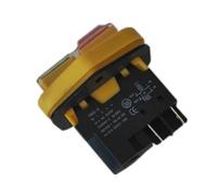 Interruptor electromagnético de arranque for herramientas eléctricas, resistente al agua, 16 A, 250 V, 4 pines/5 pines, compatible con KJD17B.(4 Pins)