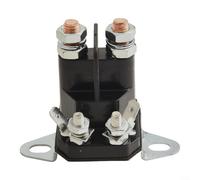 Interruptor electromagnético de relé de arranque de 12 V para tractores cortacésped, compatible con carcasa de cobre y hierro Murray (5/16-18)