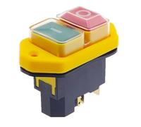 Interruptor electromagnético de YCZ3-A, 4/5 pines, 110/220V, botón de encendido y apagado, reinicio y protección contra bajo voltaje, puede reemplazar KJD17(110V,5PIN)