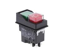 Interruptor electromagnético, interruptores de botón electromagnéticos Equipo máquina herramienta arranque impermeable Seguridad IP55 KLD28A(A1 4pin)(A1 4pin)