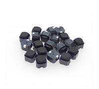 interruptor electronico Botón de interruptor de encendido 20/50PCS / lot Tact Touch Micro Switch 6 * 6 * 5 mm Interruptor de silencio silencioso 6X6X5 MM SMD 2P Pin Teclado de silicona Interruptores d