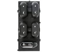 interruptor elevación Compatible Con Mercury Para Grand Para Marquis 2002-2008 Para Marauder 2003-2004 Interruptor Ventanilla Eléctrica Principal OEM:5L1Z14529AA