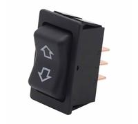 Interruptor elevador de ventana de 12 V 40 A para control de motor hacia adelante y hacia atrás, interruptor basculante de 4 pines ON-OFF-ON con diseño compacto para aplicaciones automotrices