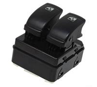 Interruptor elevador de ventana eléctrico, compatible con Chevrolet Aveo 2006-2011 - Reemplazo de control de ventana eléctrica del lado del pasajero con OEM 96652187, plástico negro