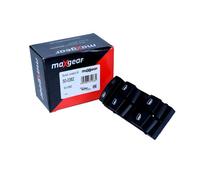 Interruptor del elevador de ventana Delante, izquierda negro 50-0382 MAXGEAR