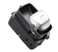 Interruptor Elevalunas 4-polig Cromo Negro METZGER para U.a. MB Clase C