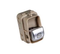 Interruptor Elevalunas 4-polig Plata METZGER para U.a. Mercedes-Benz Clase C