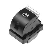 Interruptor Elevalunas Auto Para A3 8P 2009-2013 Para Q7 4L 2010-2015 RS3 Para Sportback 2011-13 4F0959851H 4F0959855B Interruptor De Ventanilla Principal Cromado Botón Trasero(1pcs Single Button)