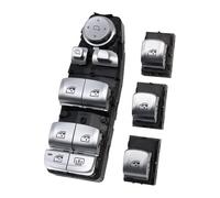 Interruptor Elevalunas Botón De Control Del Interruptor Elevalunas Maestro Para 3 5 7 X5 X6 F30 F35 F25 F26 F07 F10 F18 F01 F02(Model B 4pcs Set)