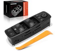 Interruptor elevalunas delantero izquierdo negro para W169 W245 X164 W164 2004-2016 A1698206710