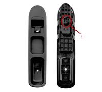 Interruptor Elevalunas para Pe&ugeot 207 307 407 Para C3 C4 Picasso Interruptor de control ventana eléctrica 6554KT 6554QC 6490EH 6490HQ 6554QF 6554QG Botón Elevalunas