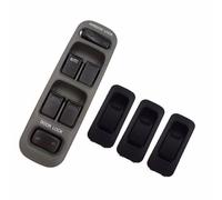 Interruptor Elevalunas para Suzuki para Vitara, Accesorios para Coche, Elevador Ventana Principal Eléctrico, Interruptor Control Botón Regulador Consola Mando Elevalunas (Color : Set)